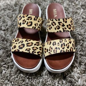 MIA CHEETAH SANDALS